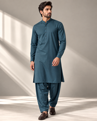 Slate tael wash n wash winter fabric