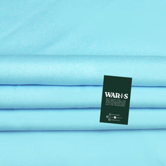 Light Aqua Premium Wash N Wear By Waris