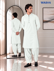 Milky white Premium Wash N Wear By Waris Waris Store