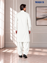 Milky white Premium Wash N Wear By Waris Waris Store