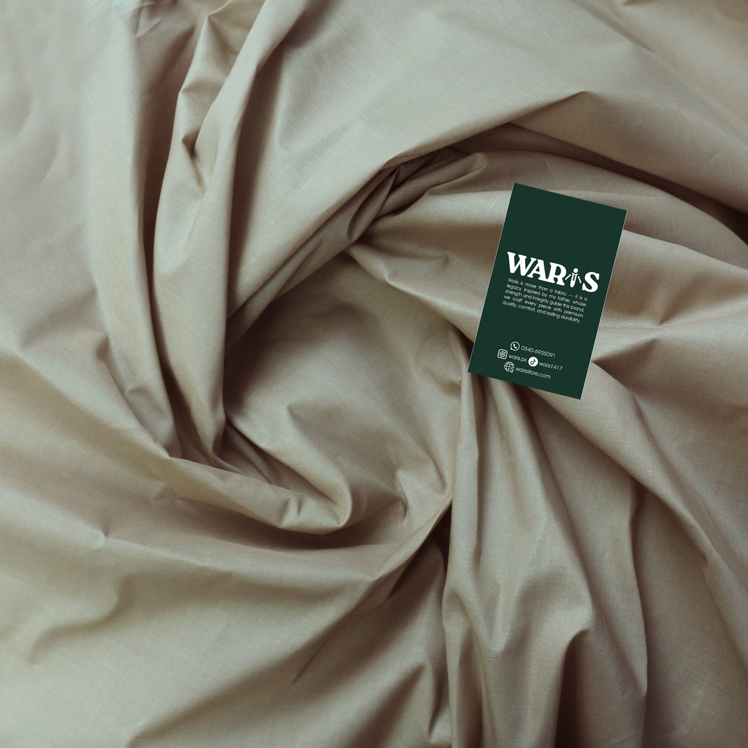 Brown Cotton By Waris