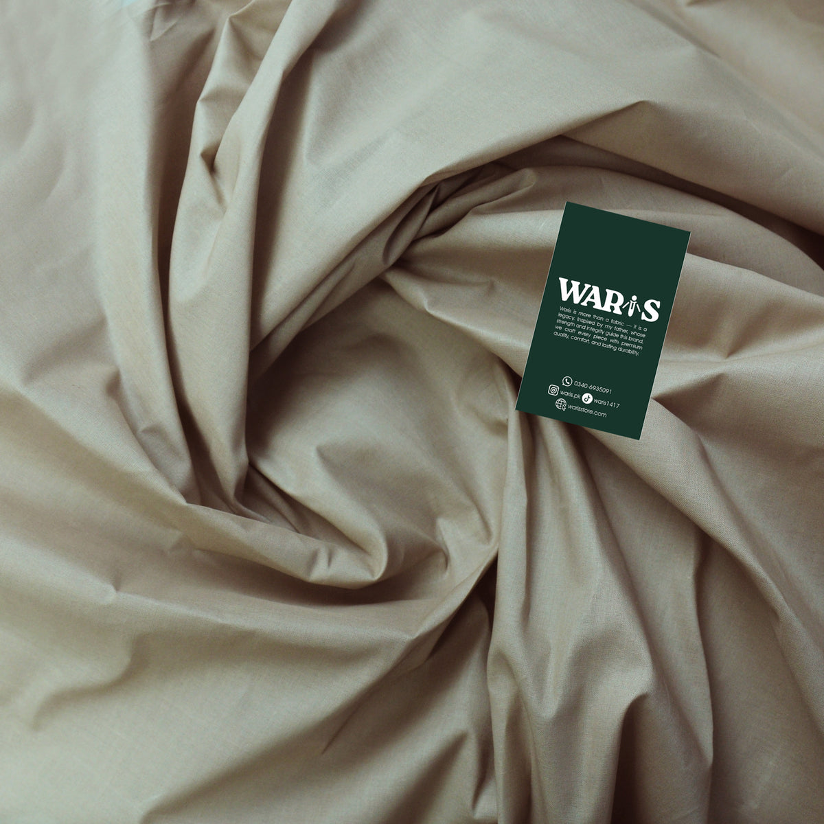 Brown Cotton By Waris