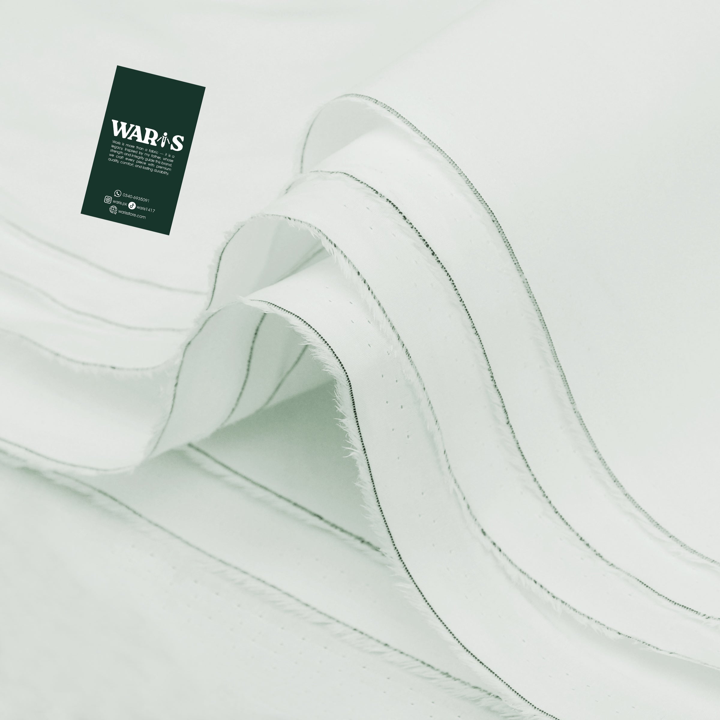 Off White Cotton By Waris