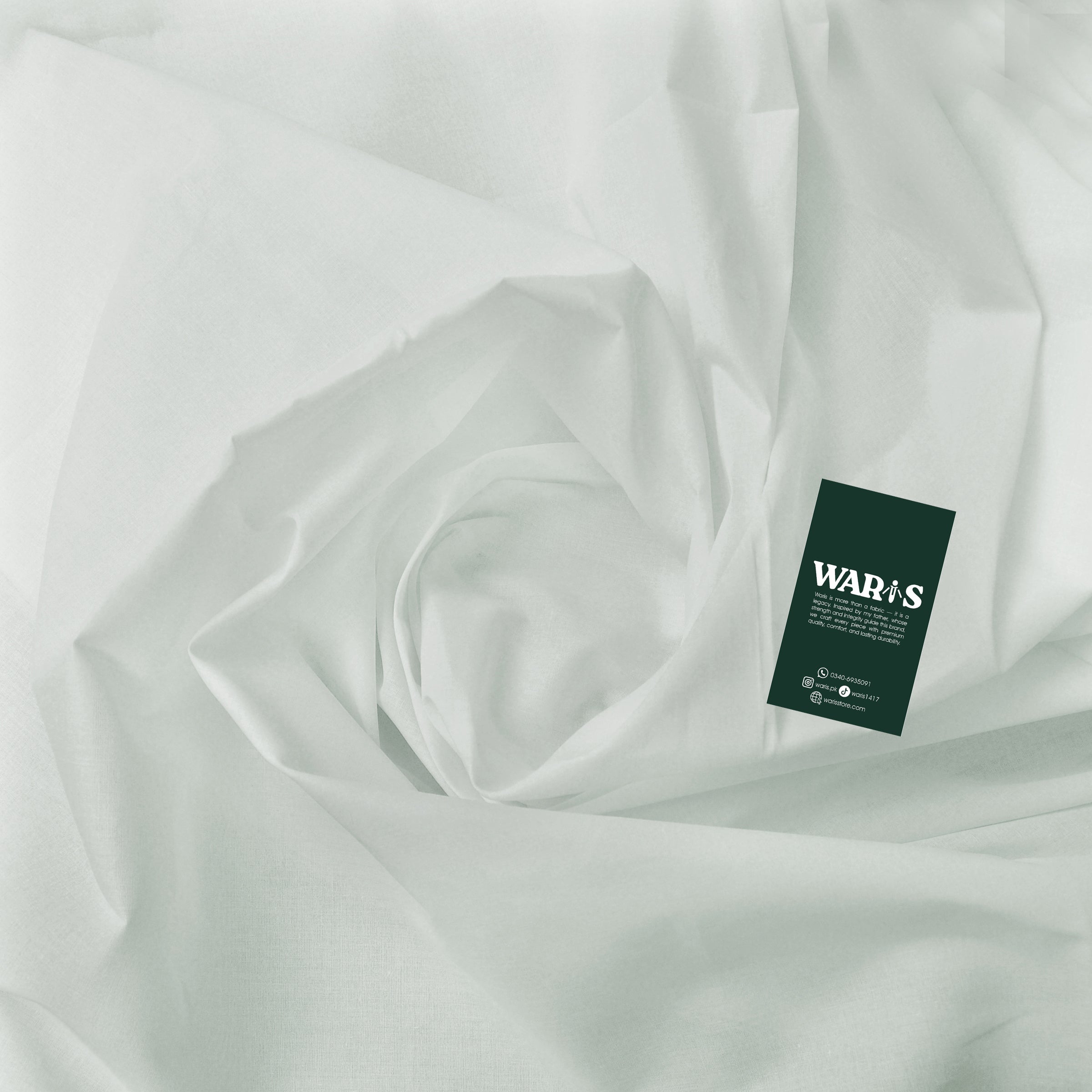 Off White Cotton By Waris