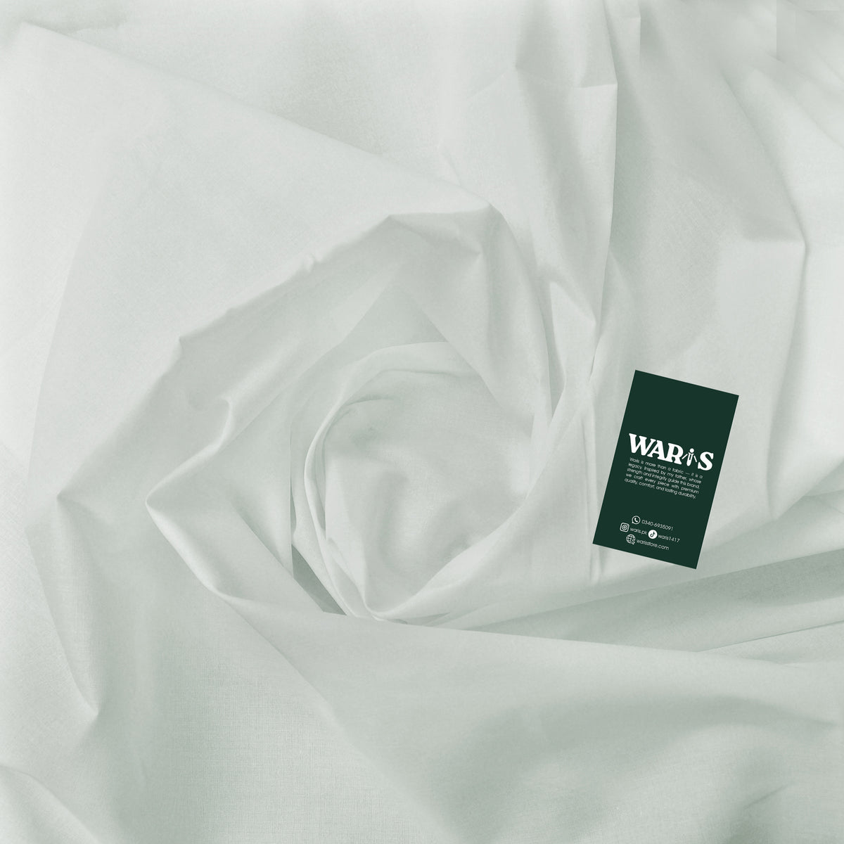 Off White Cotton By Waris