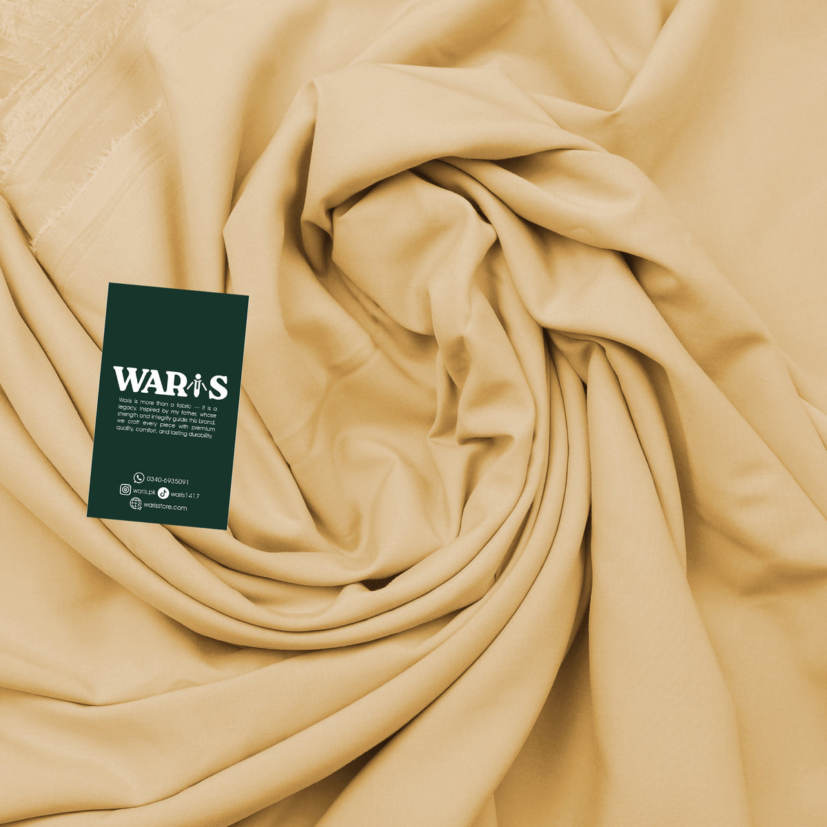 Golden Tan Premium Wash N Wear By Waris