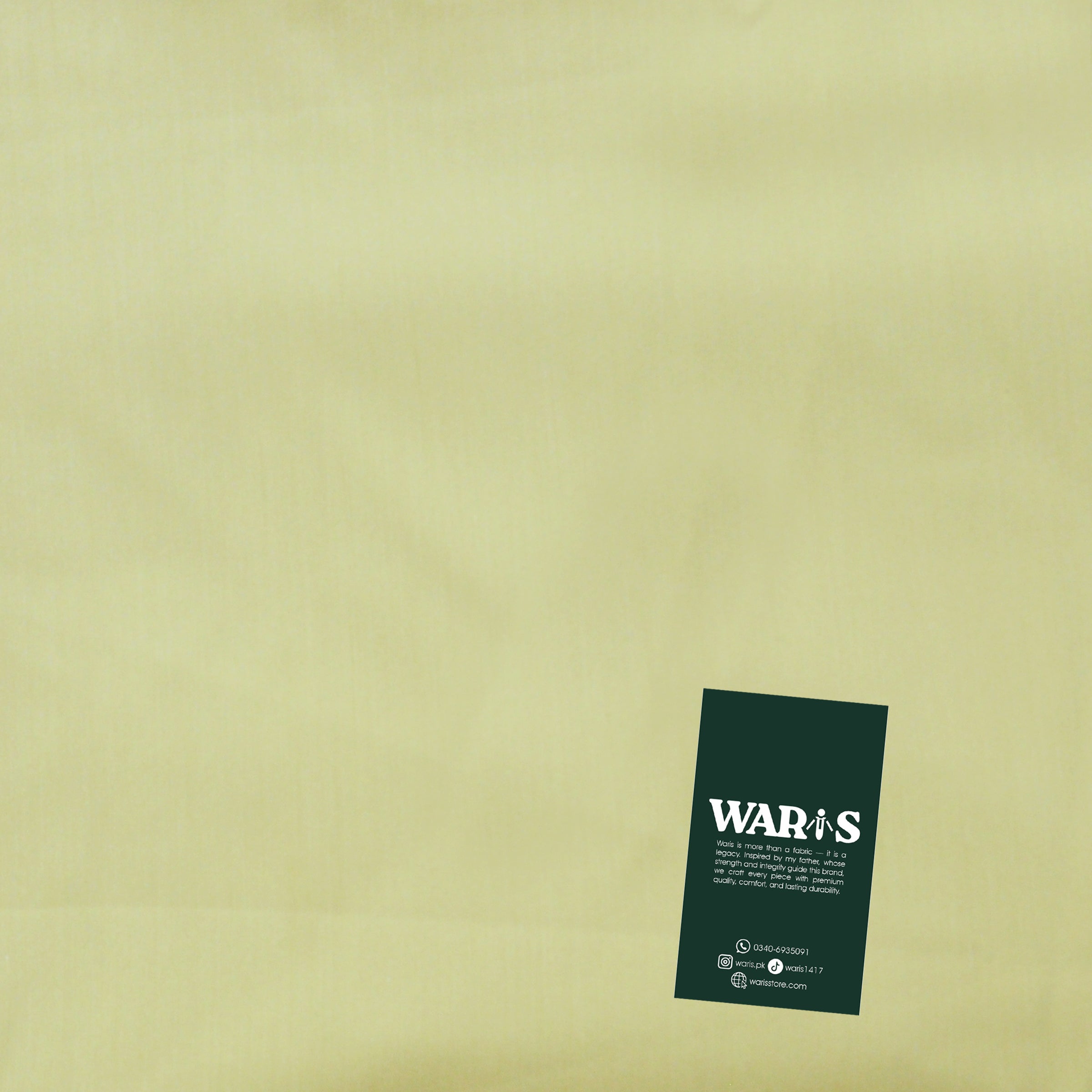 Soft Cream Beige Premium Wash N Wear By Waris