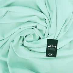 Soft Mint Green Premium Wash N Wear By Waris