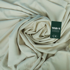 Light Ivory Premium Wash N Wear By Waris
