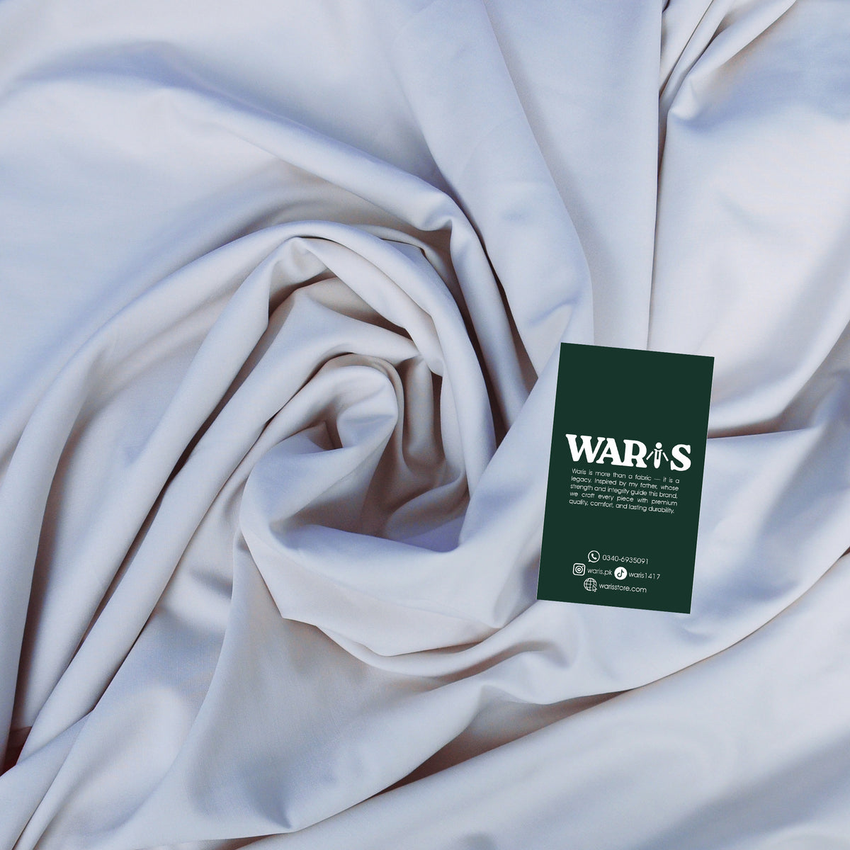 Pale Gray Premium Wash N Wear By Waris